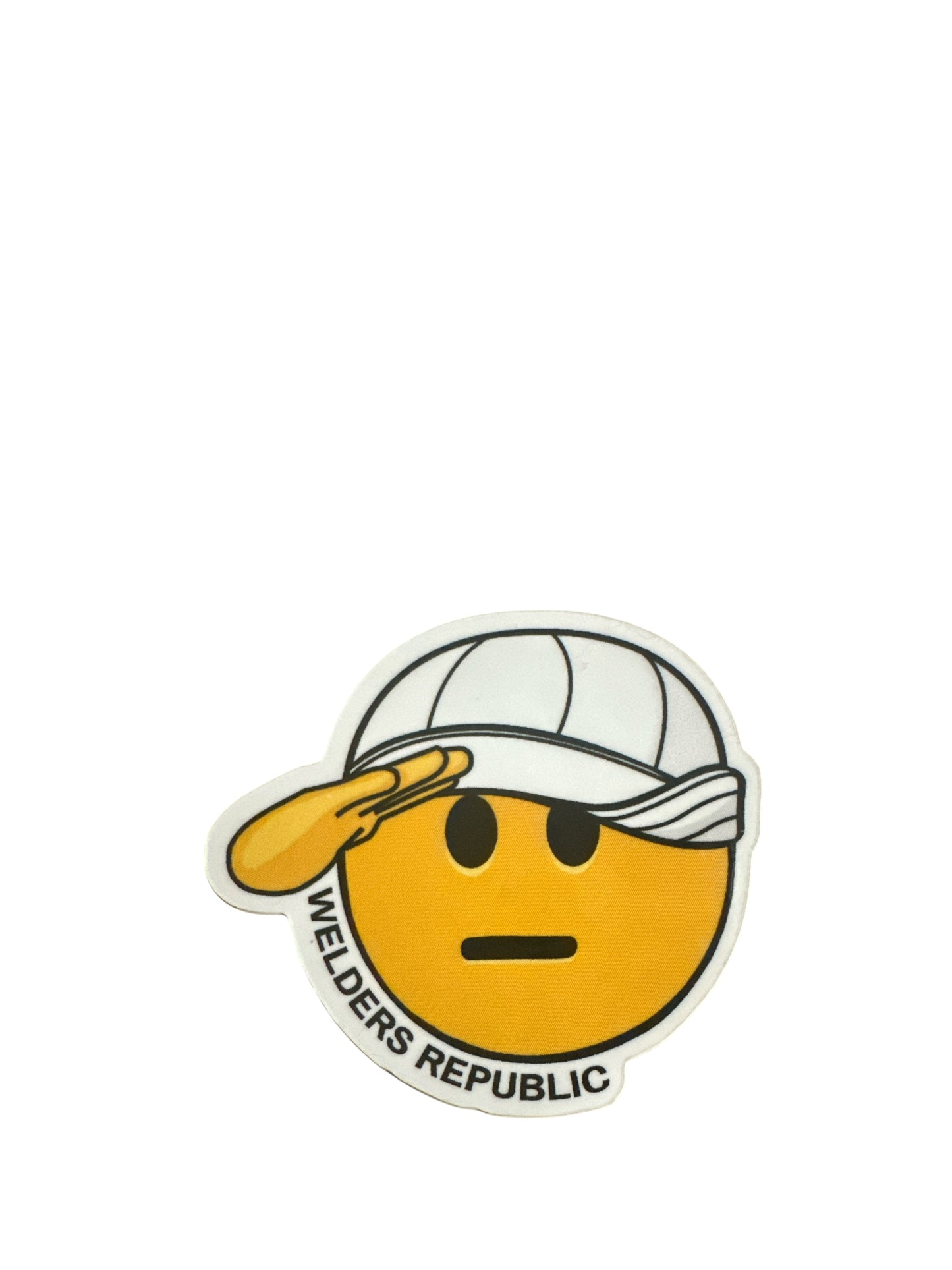 Welder salute sticker (5 pack)