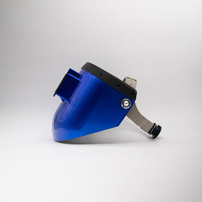 Tiger Scoop - Blue On Black Leather